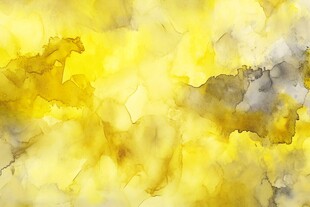 梦幻黄色水彩纹理背景
