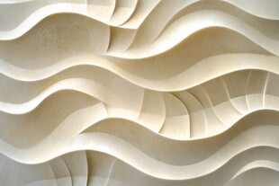 波浪纹理墙面装饰图案