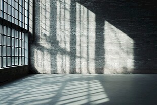 室内光影 窗影投射墙面地面