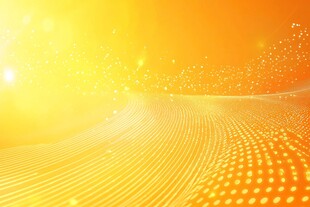 金色动感粒子背景画面