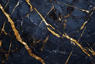 黑金大理石纹理背景图案