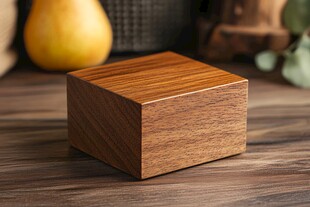 木质小方盒 尽显自然质感