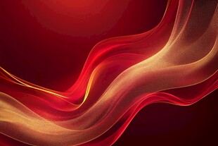 红色动感流光背景图