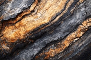 纹理独特的岩石表面