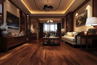 中式典雅客厅室内装修效果图