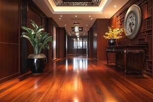 中式典雅走廊尽显东方韵味