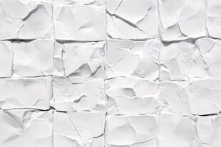 白色褶皱纸张纹理背景