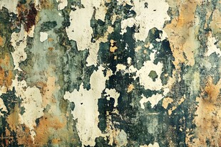 斑驳老旧墙面纹理