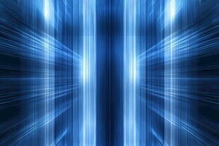 蓝色科技光线背景特效图