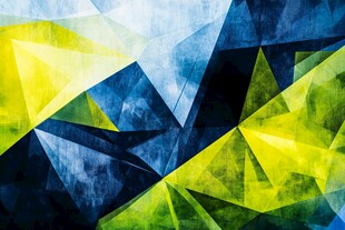 几何拼接多彩抽象背景图