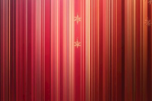 红色条纹背景带花纹图案