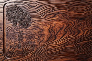 精美木雕纹理与图案展示