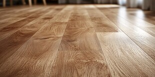 浅棕实木地板纹理特写