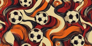 足球动感抽象图案背景