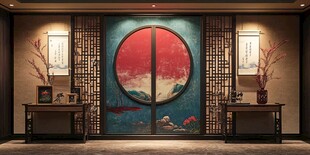 中式雅致玄关 古韵装饰风