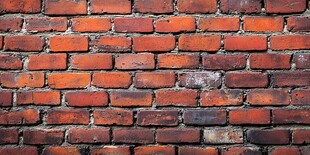 红砖墙面纹理特写