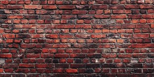 复古红砖墙纹理背景图