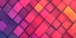 炫彩几何方块背景图案