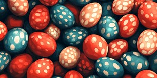 多彩斑点彩蛋大集合