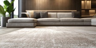 现代简约风客厅舒适沙发区