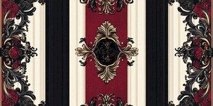 欧式奢华条纹花纹图案