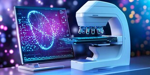 科技医疗设备与数字界面