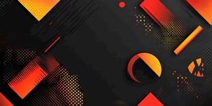 几何渐变科技风背景图