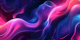 梦幻流体星空背景图案