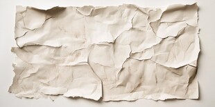 皱巴巴的旧纸张