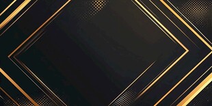 黑金几何线条高端背景图