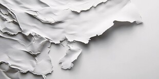 白色褶皱肌理抽象背景图