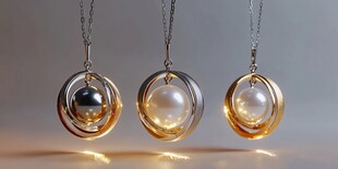 精致珍珠吊坠 尽显优雅