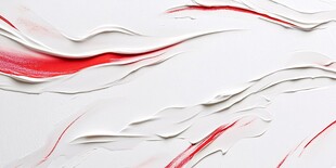 红白抽象纹理艺术图案