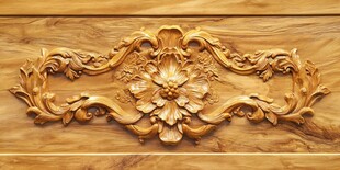 精美木雕装饰花纹