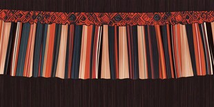 多彩条纹民族风装饰布