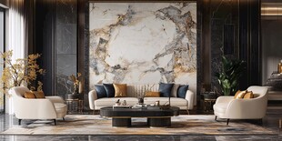 奢华现代风客厅室内装饰