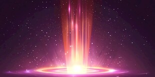 炫彩光线特效背景图