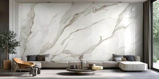 现代简约大理石客厅空间