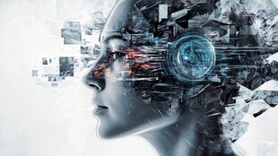 科技融合人脑的未来想象