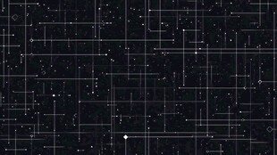 科技感电路网格背景图