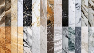 多样大理石纹理展示