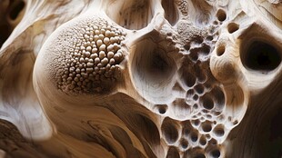 自然雕琢的神奇木质纹理