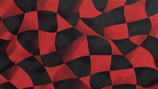 红黑几何扭曲图案纹理