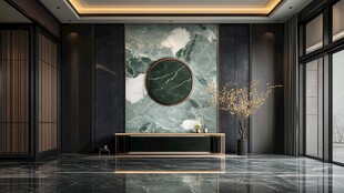 现代中式风大气玄关空间