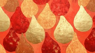 多彩水滴图案背景纹理