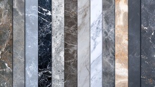 多样大理石纹理展示