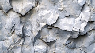 灰色嶙峋岩石纹理特写