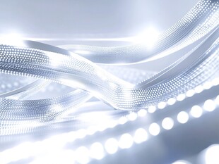 科技感流动光线背景图