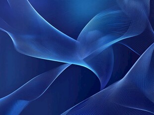 梦幻蓝色动感线条背景图