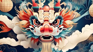 瑞龙贺岁 国风祥瑞图腾
